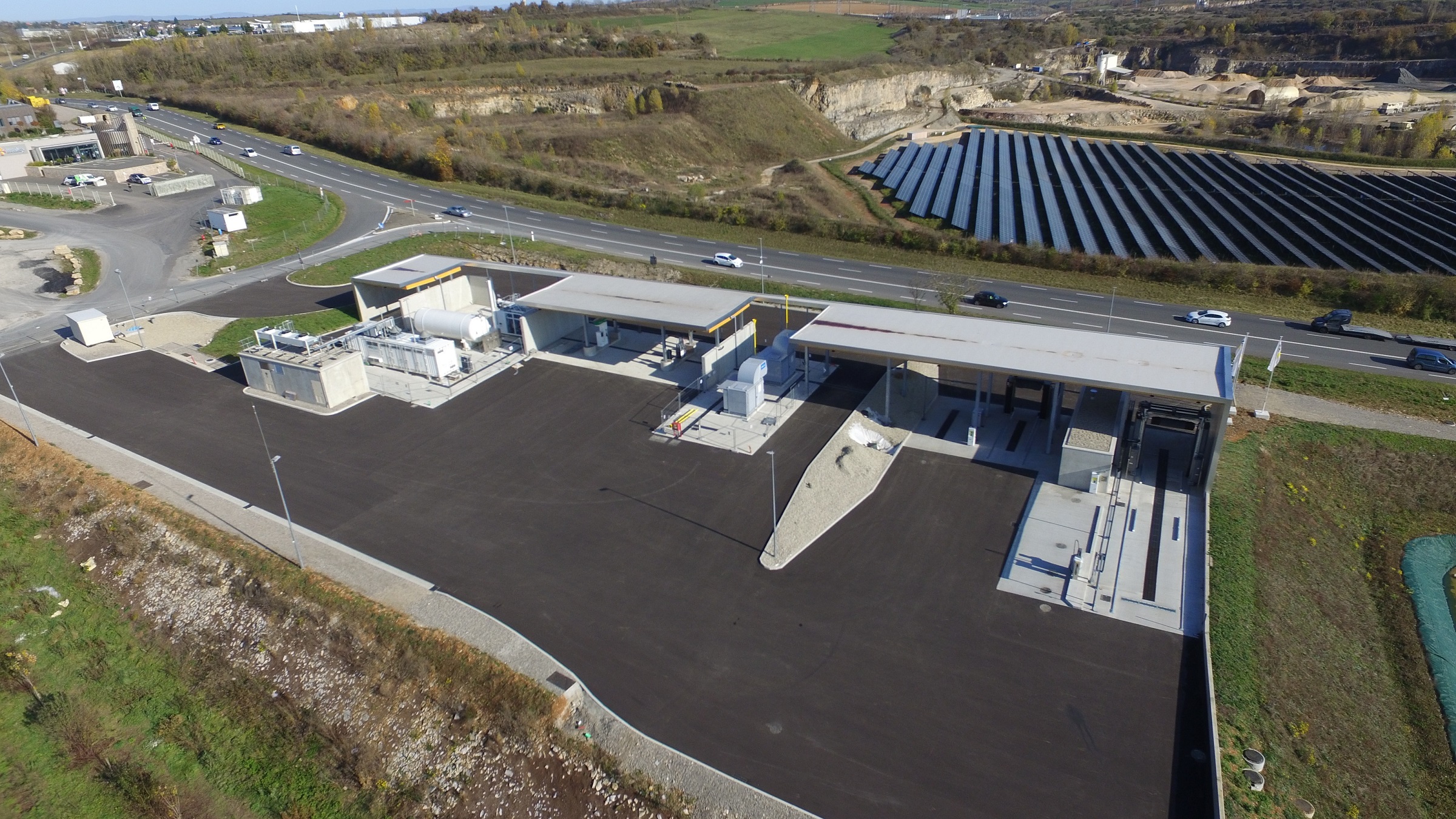 Station de distribution multi-énergies de Braley à Onet-le-Château
