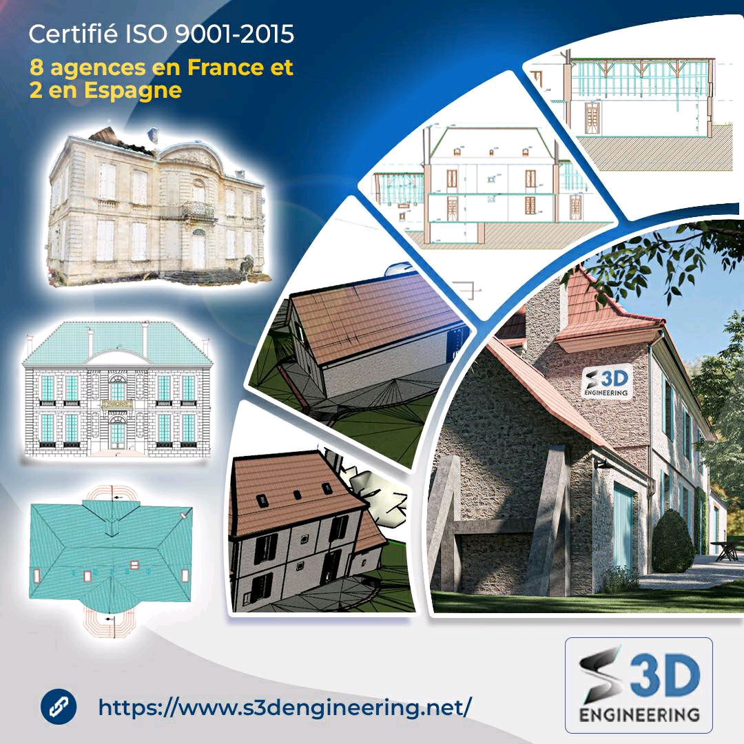 Relevé 3D batiment