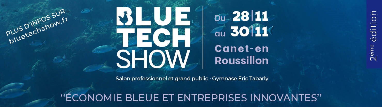 Bannière blue tech show