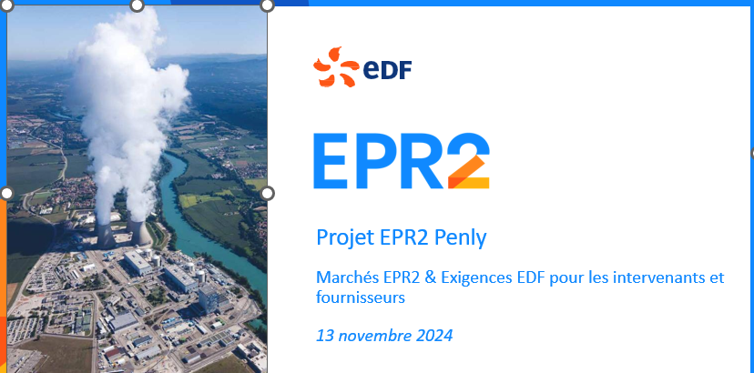 page prés EDF