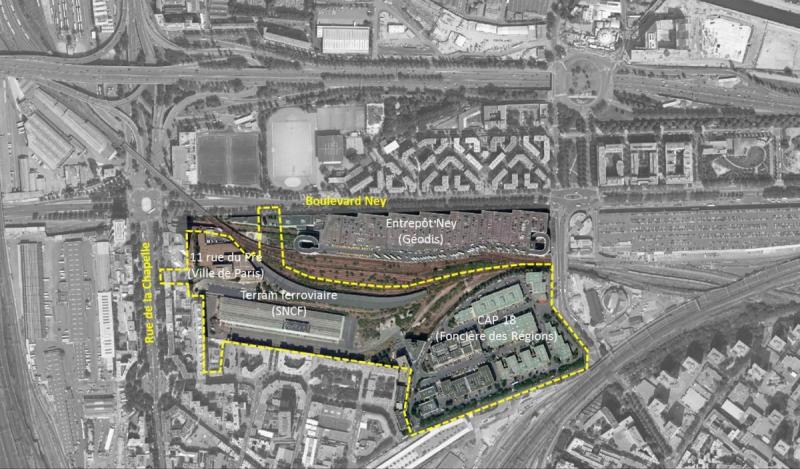 Ville de Paris - Chapelle Charbon_plan