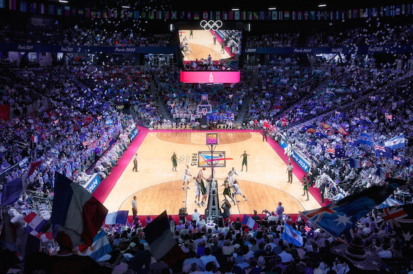 Prévue Porte de la Chapelle, l’Arena 2 doit accueillir les épreuves de lutte et des matchs de basket-ball durant les JOP  2024. ©Apur