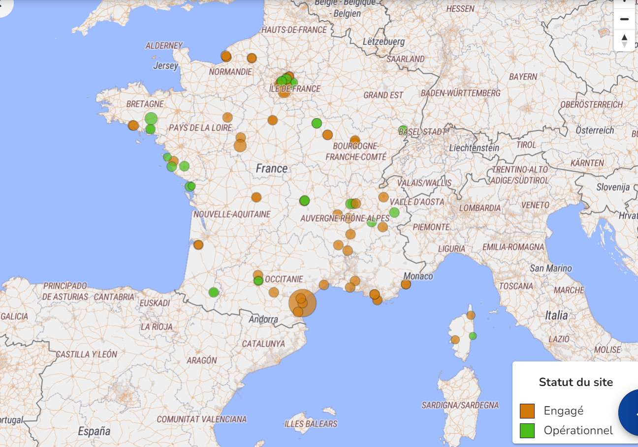 carte hydrogène