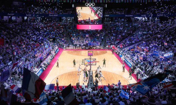 Les épreuves de basket des JO se dérouleront à l'Arena 1. © Paris 2024