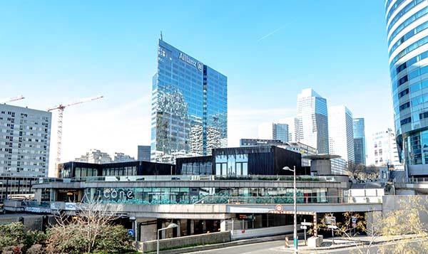 Les chantiers battent leur plein sur le quartier d'affaires