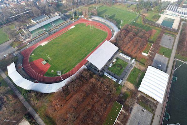 Parc des sports de Marville. © CD93