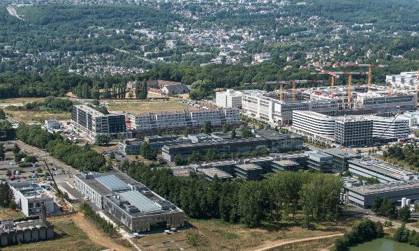 Vue du quartier de l'Ecole Polytechnique à Palaiseau. © Epaps/Alticlic