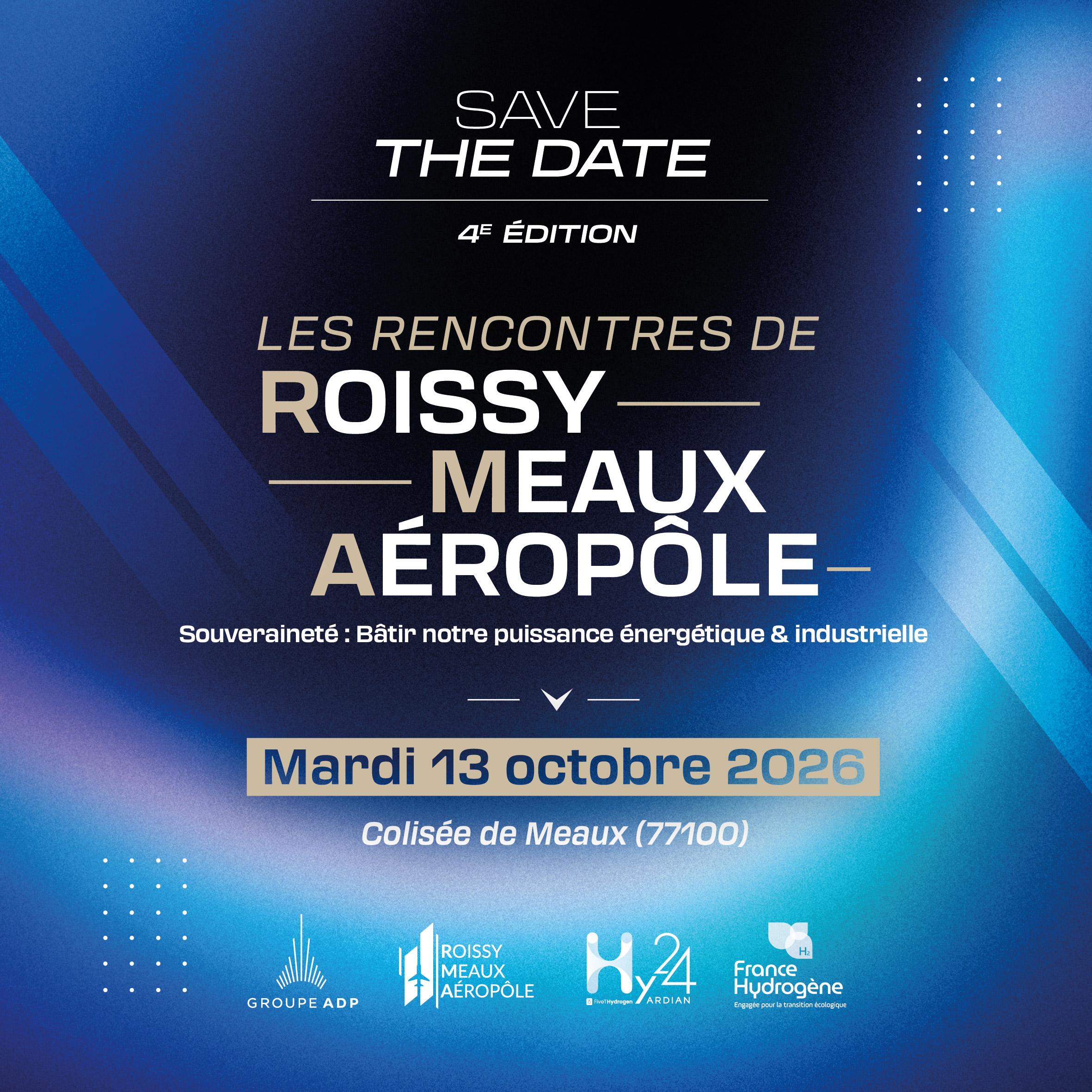 Affiche Les rencontres de Roissy Meaux Aéropôle